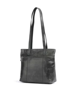 Discount City Cowboy poly Shoulder bag fine grain leather Shoulder Bags