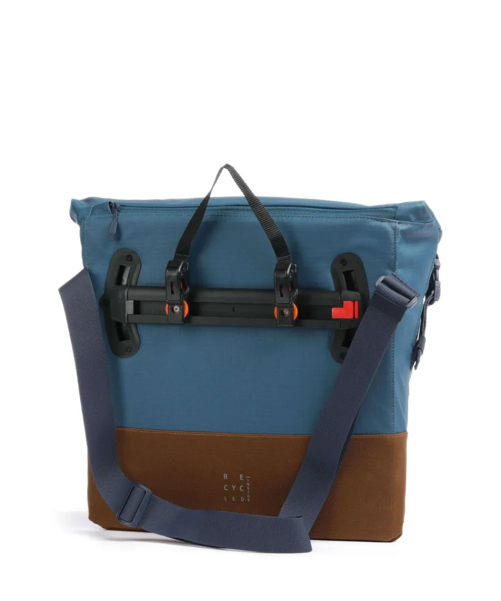 Vaude CityMe Bike ll QMR 2.0 Luggage bag 13″ recycled polyamide blue/brown Sale
