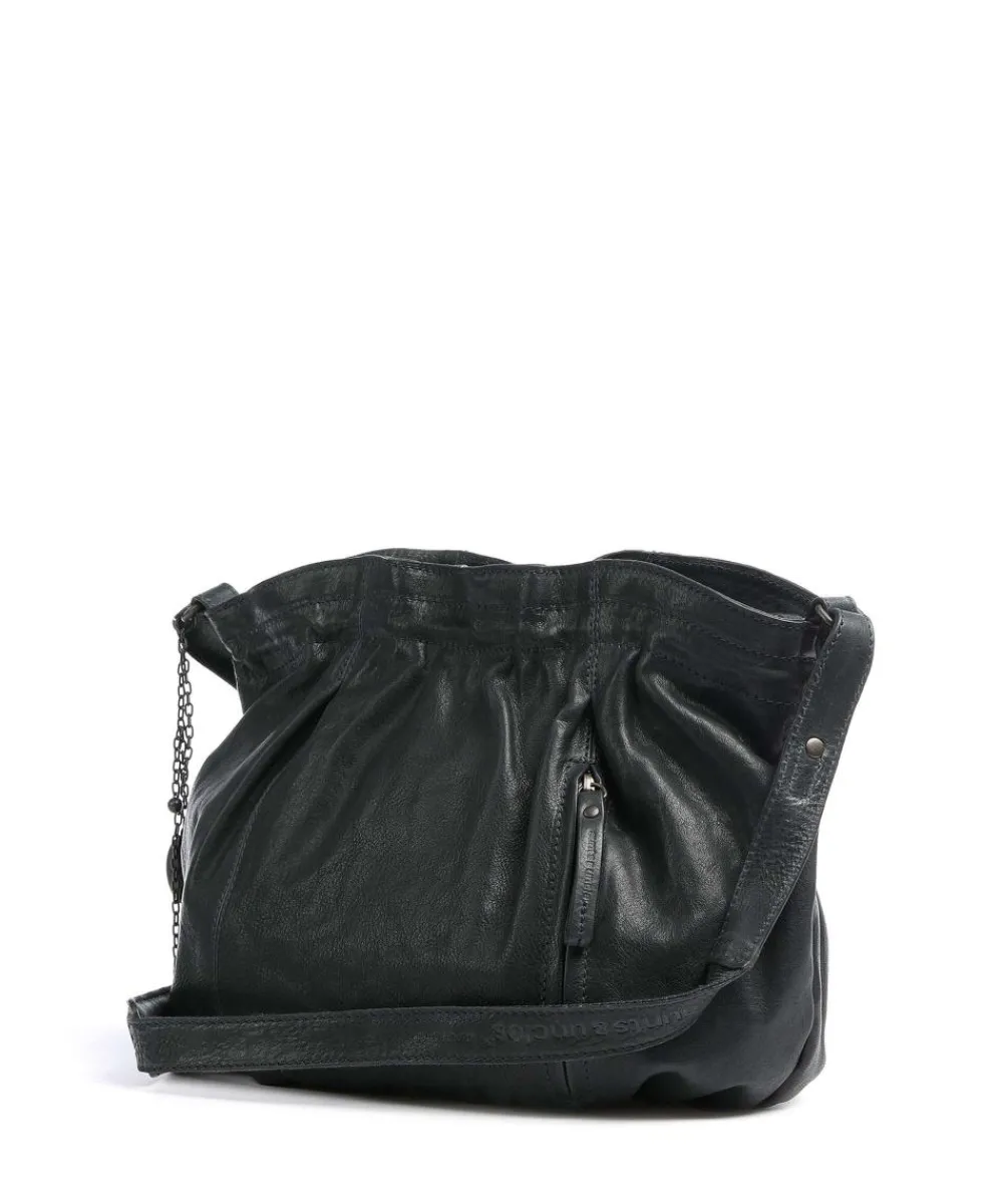 Aunts & Uncles Coffee Klatsch Hannah Shoulder bag grained leather dark green Sale