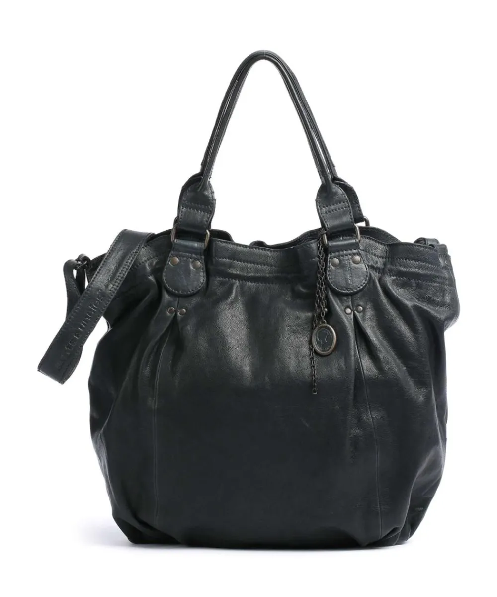 Aunts & Uncles Coffee Klatsch Susan Tote bag grained leather dark green Hot