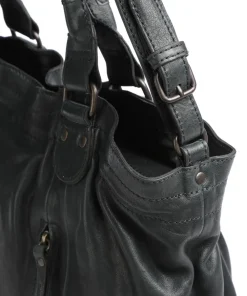 Aunts & Uncles Coffee Klatsch Susan Tote bag grained leather dark green Hot