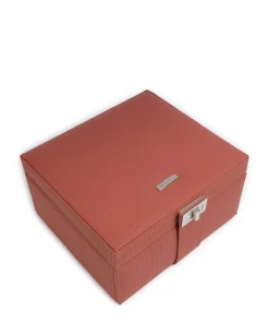 Windrose Corbello Jewelry box imitation leather platino Best