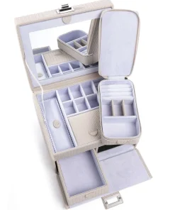Discount Corbello Jewelry box imitation leather Jewelry Boxes