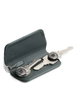 Bellroy Cover Plus Key case leather greygreen