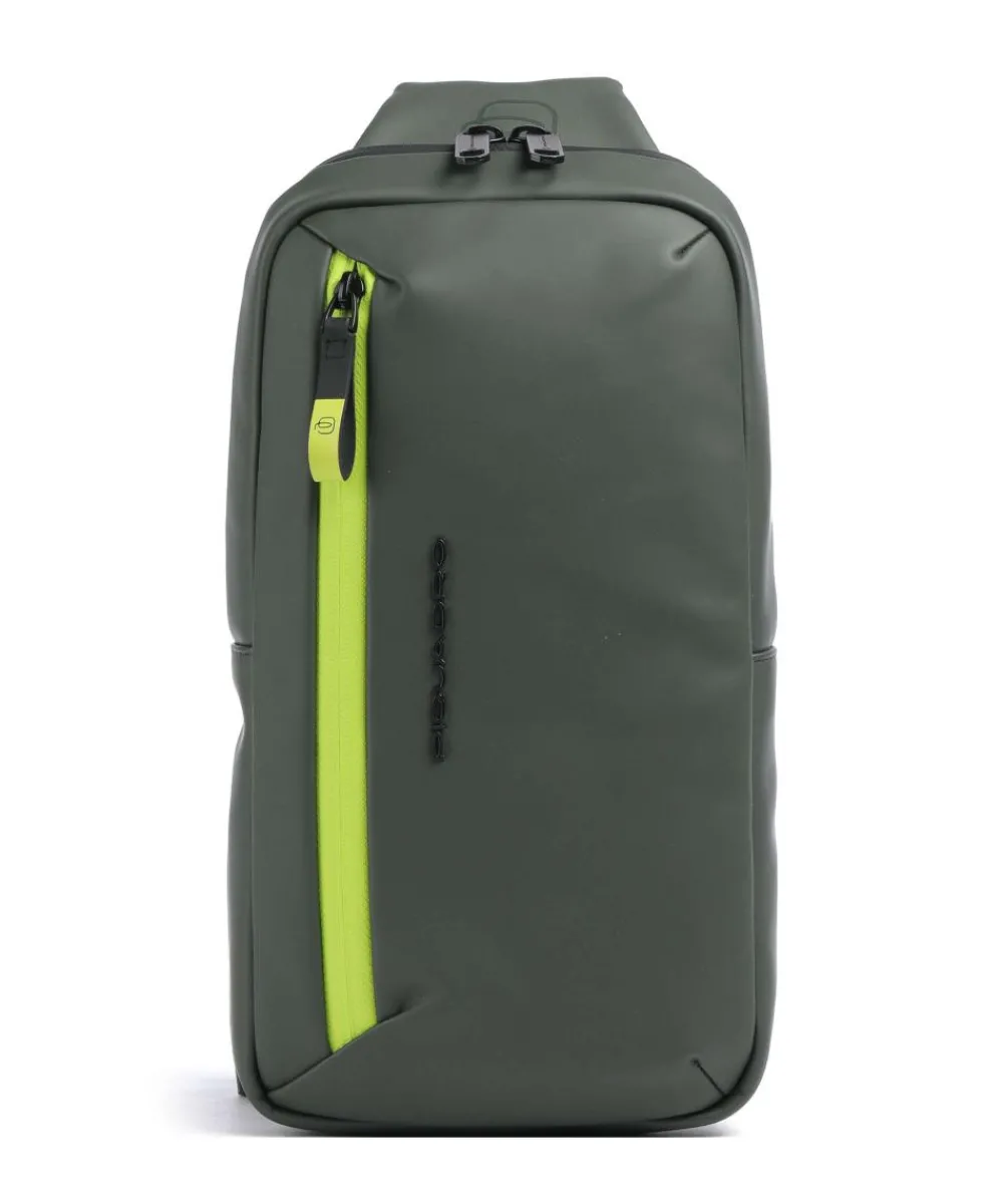 Piquadro C2OW Sling bag polyester khaki Clearance
