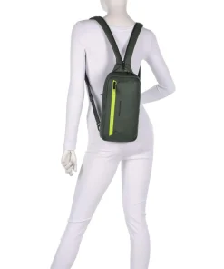 Piquadro C2OW Sling bag polyester khaki Clearance
