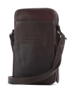 Cow Wax Pull Up Alesund Phone bag pull-up cow leather Phone Bags