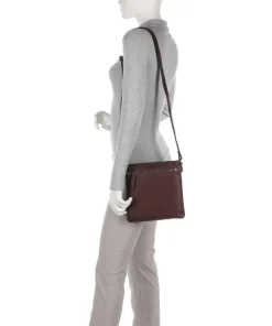 Cow Wax Pull Up Brandis Crossbody bag pull-up cow leather Crossbody Bags