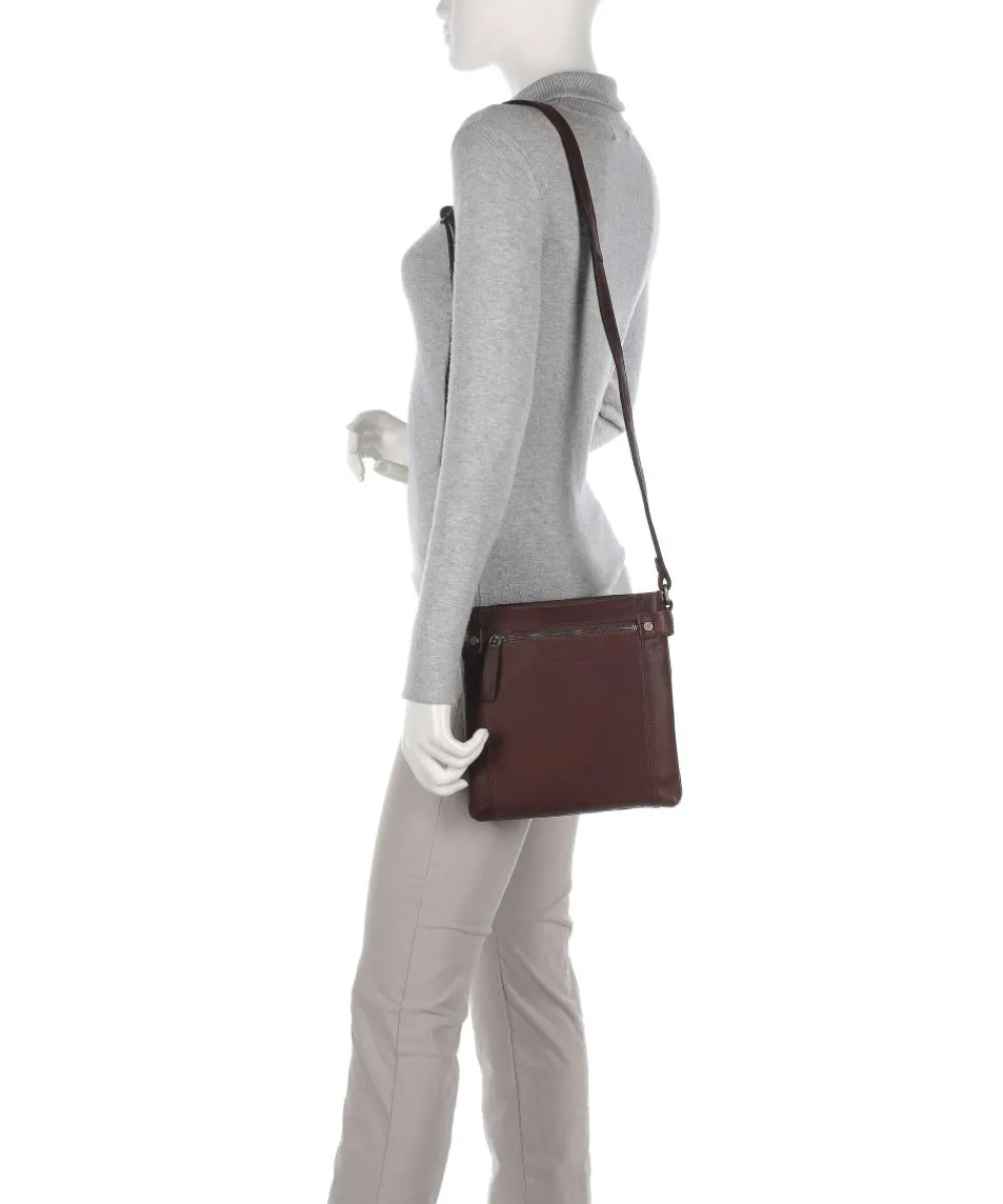 Cow Wax Pull Up Brandis Crossbody bag pull-up cow leather Crossbody Bags