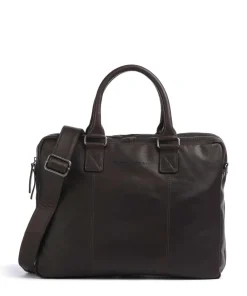 Clearance Cow Wax Pull Up Fabian Briefcase 15″ cow leather Business- & Laptop Bags