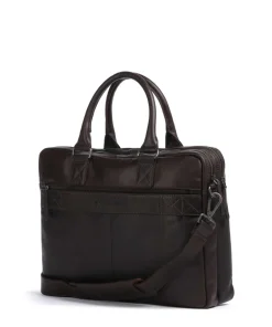 Clearance Cow Wax Pull Up Fabian Briefcase 15″ cow leather Business- & Laptop Bags