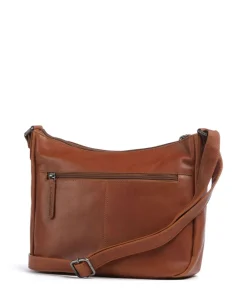 New Cow Wax Pull Up Loraine Crossbody bag cow leather Crossbody Bags