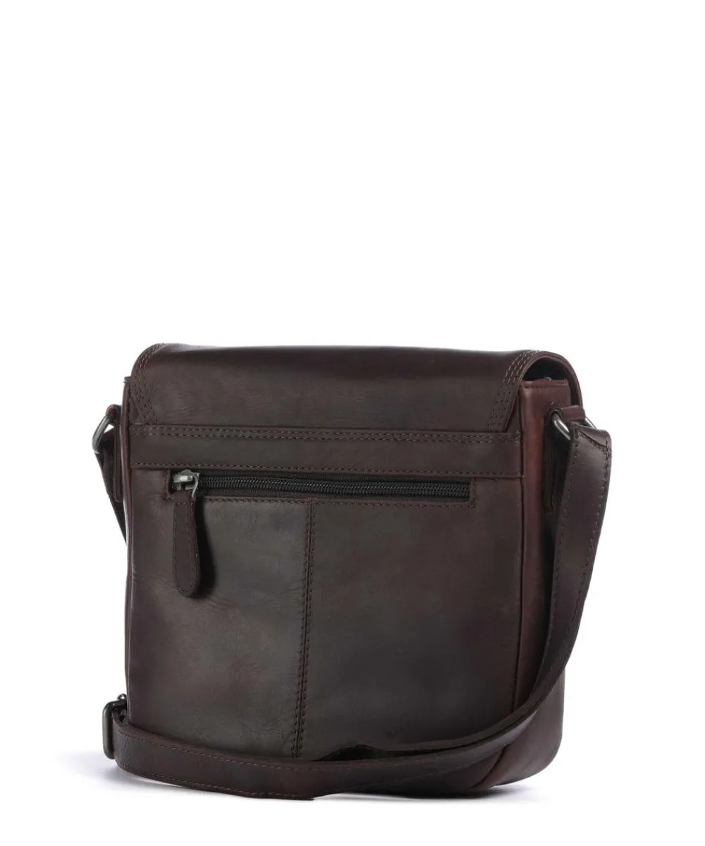 Hot Cow Wax Pull Up Lucian Crossbody bag cow leather Crossbody Bags