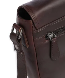 Hot Cow Wax Pull Up Lucian Crossbody bag cow leather Crossbody Bags