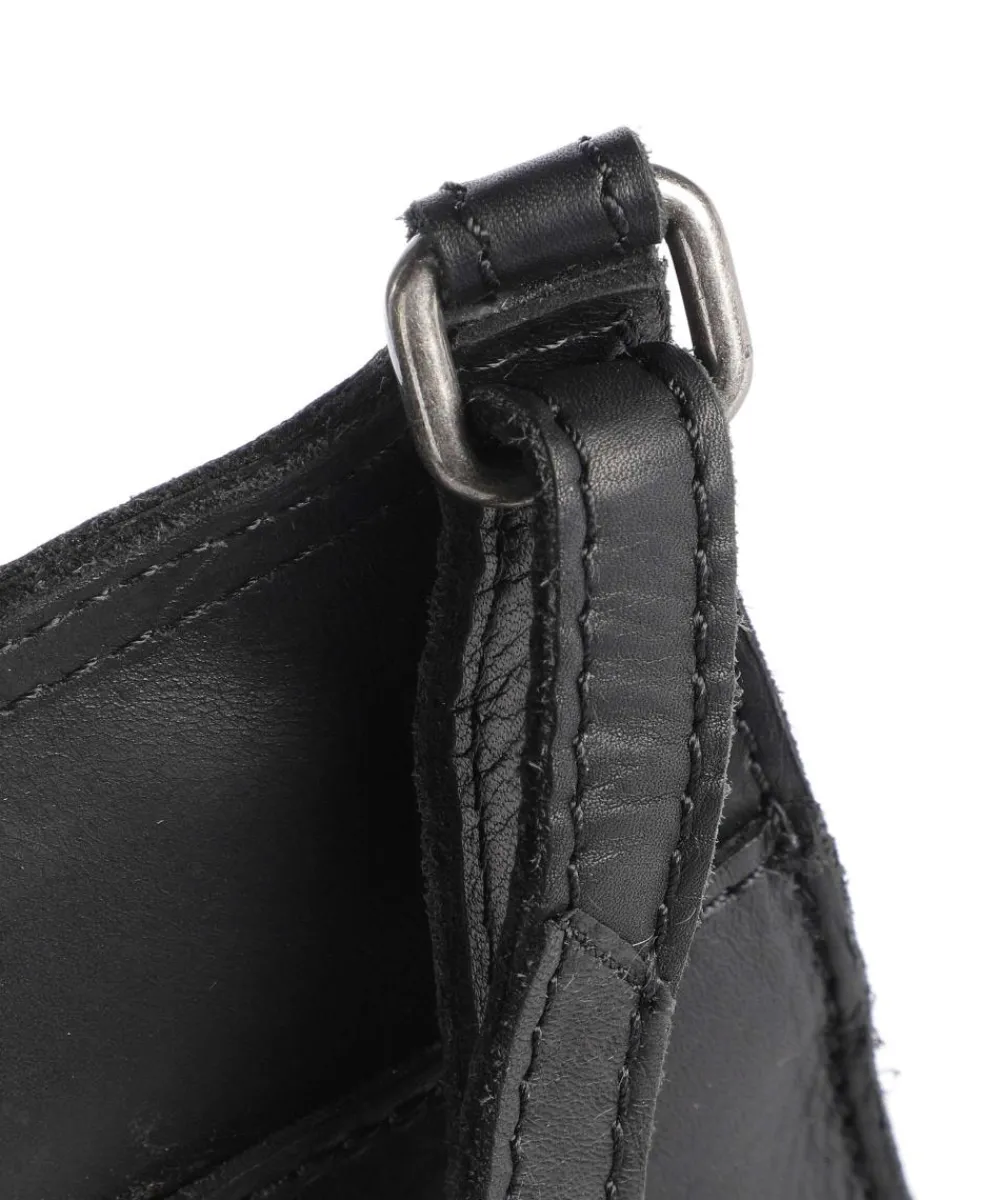 The Chesterfield Brand Cow Wax Pull Up Nebra Phone bag pull-up cow leather black Best