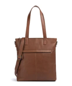 The Chesterfield Brand Cow Wax Pull Up Nunavik Tote bag 15″ cow leather cognac New