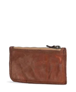 Campomaggi Credit card holder fine grain cow leather cognac Clearance