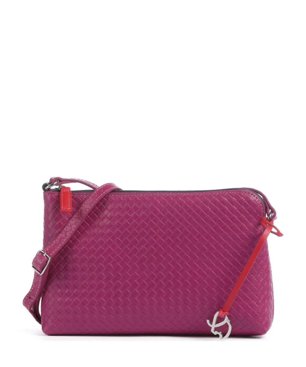 Clearance Crossbody bag embossed cow leather Crossbody Bags