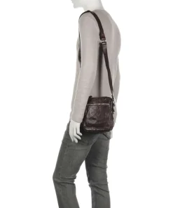 Discount Crossbody bag fine grain cow leather Crossbody Bags