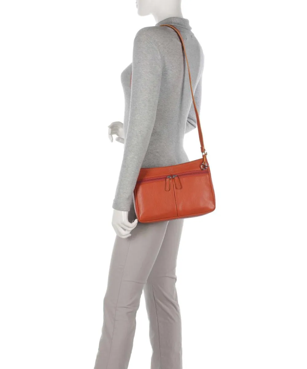 Mywalit Crossbody bag grained cow leather platino Clearance
