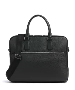 Best Crosstown Briefcase 14″ grained cow leather Business- & Laptop Bags