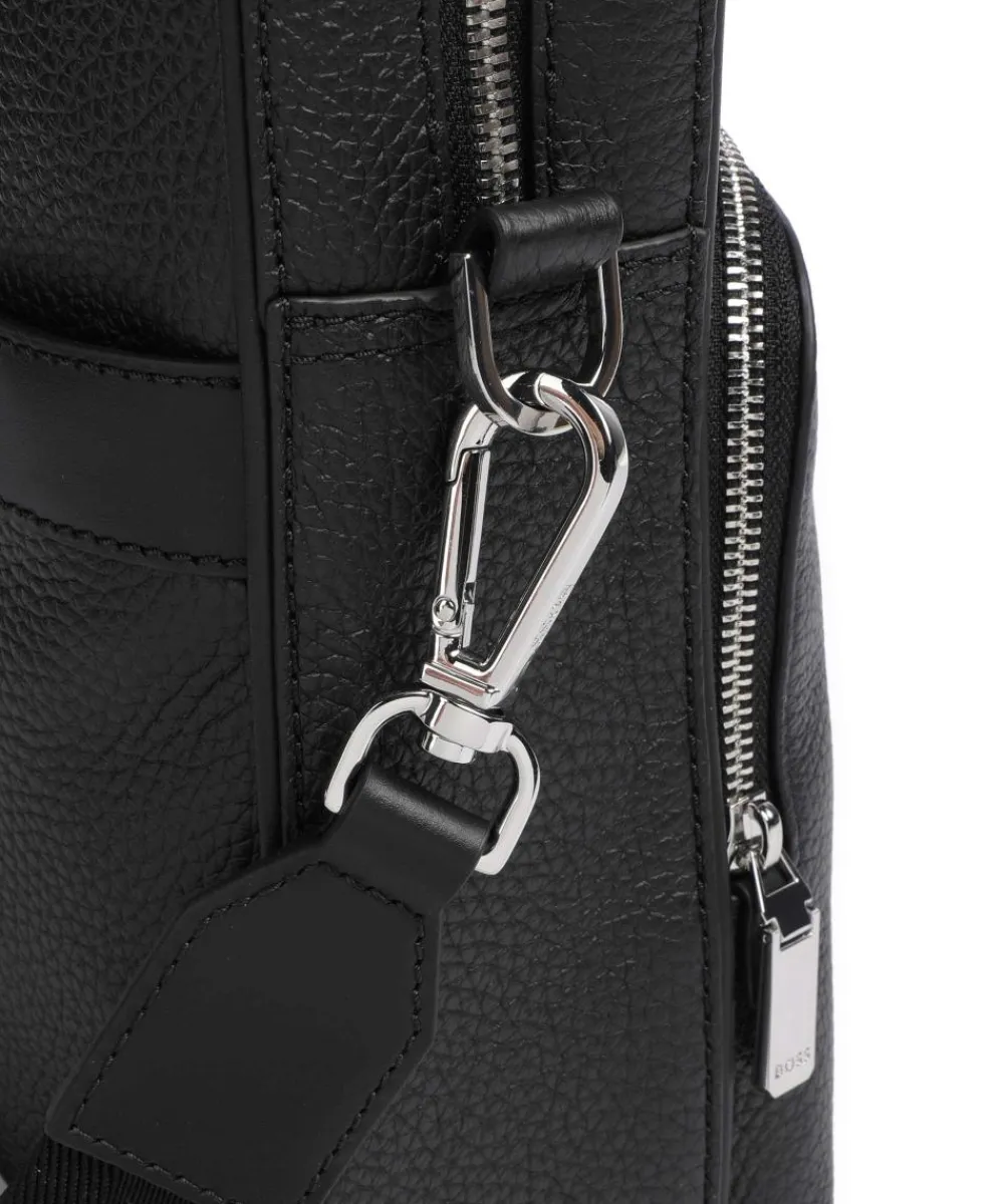 Best Crosstown Briefcase 14″ grained cow leather Business- & Laptop Bags
