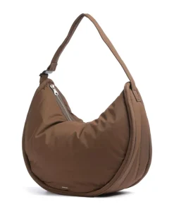 Curve L Hobo bag recycled nylon Shoulder Bags|Hobo Bags