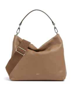 Abro Dalia Kaia Hobo bag grained leather camel Hot