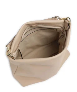 Abro Dalia Kaia Hobo bag grained cow leather beige Hot