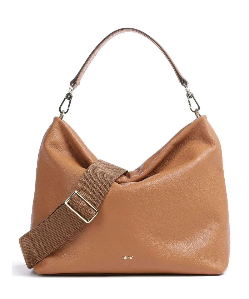 Abro Dalia Kaia Hobo bag soft cow leather brown Sale