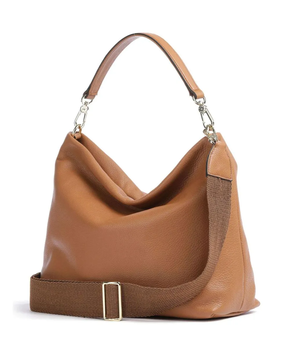 Abro Dalia Kaia Hobo bag soft cow leather brown Sale
