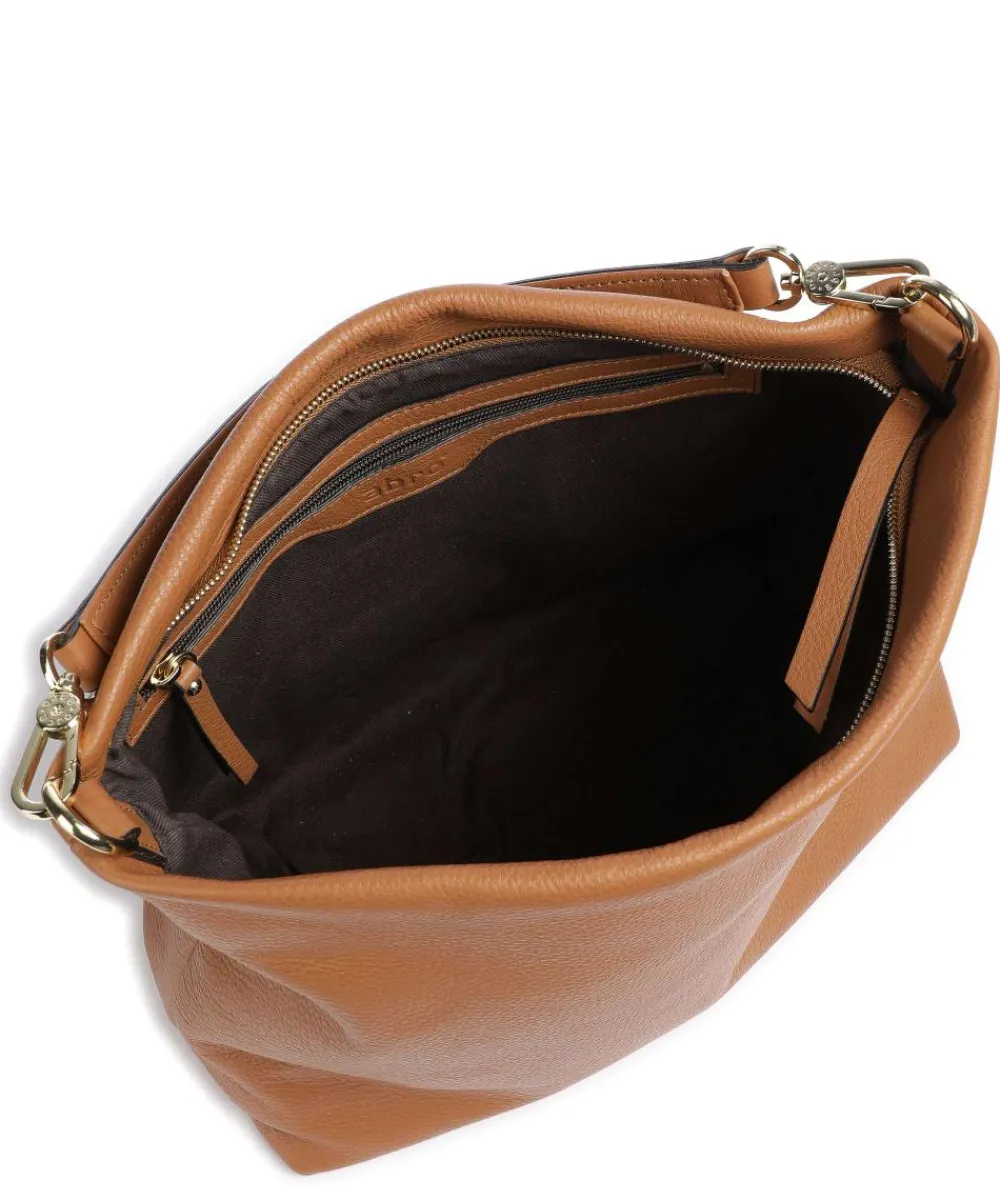 Abro Dalia Kaia Hobo bag soft cow leather brown Sale