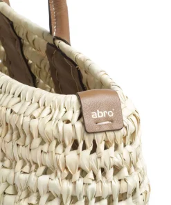 Abro Dalia Lola Handbag bast beige/brown Outlet