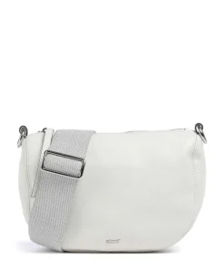 Abro Dalia Mina Crossbody bag grained cow leather ivory Clearance