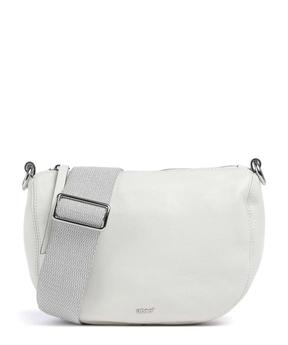 Abro Dalia Mina Crossbody bag grained cow leather ivory Clearance