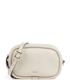 Abro Dalia Willow Crossbody bag grained cow leather ivory New