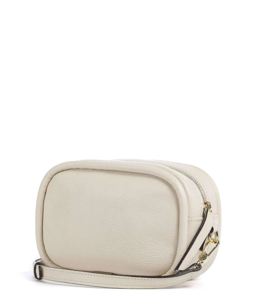 Abro Dalia Willow Crossbody bag grained cow leather ivory New