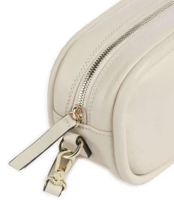 Abro Dalia Willow Crossbody bag grained cow leather ivory New