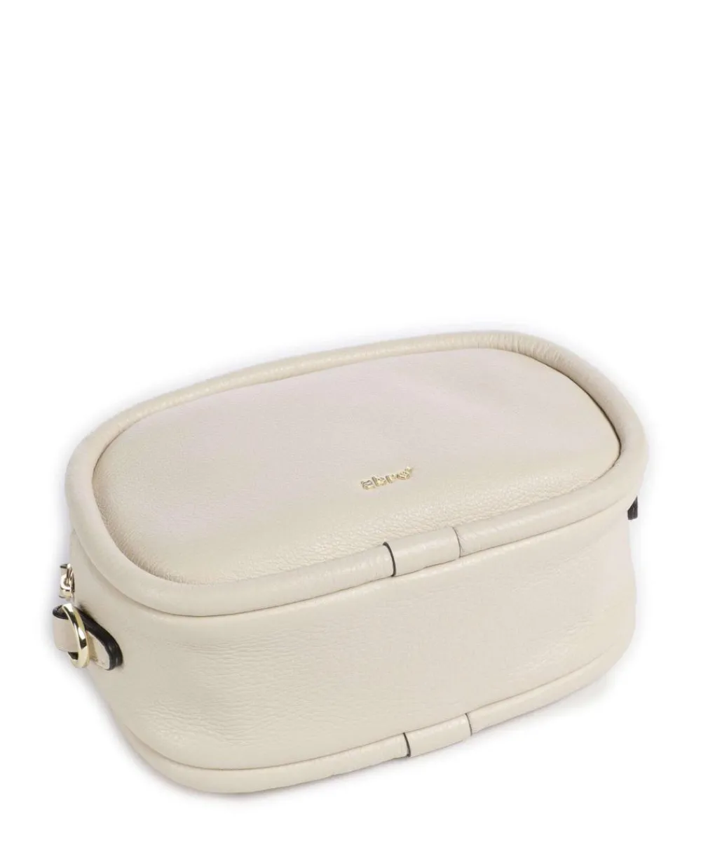 Abro Dalia Willow Crossbody bag grained cow leather ivory New