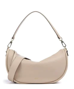 Abro Dalia Willow Hobo bag grained leather nature