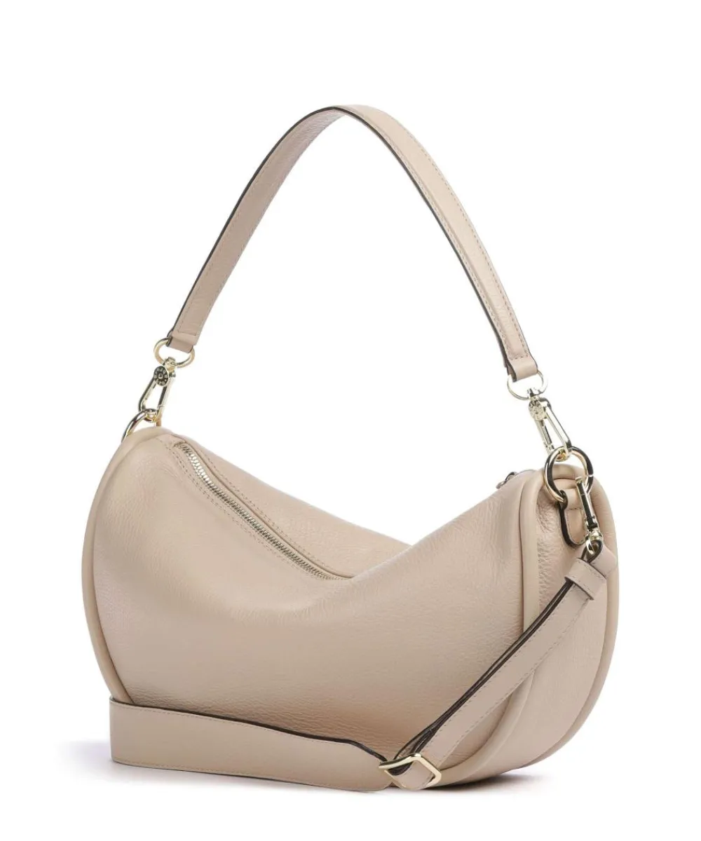 Abro Dalia Willow Hobo bag grained leather nature