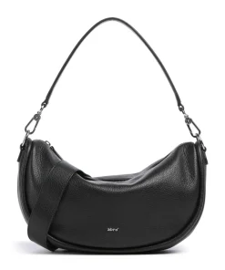 Abro Dalia Willow Hobo bag grained leather black New