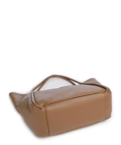 Abro Dalia Willow Tote bag grained leather cognac