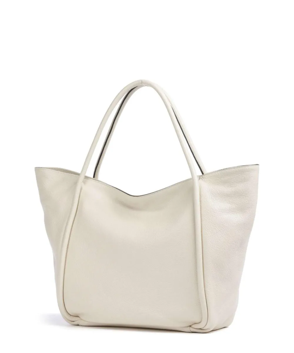 Abro Dalia Willow Tote bag grained cow leather cream Discount