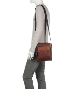 Online Damiano Crossbody bag fine grain cow leather Crossbody Bags