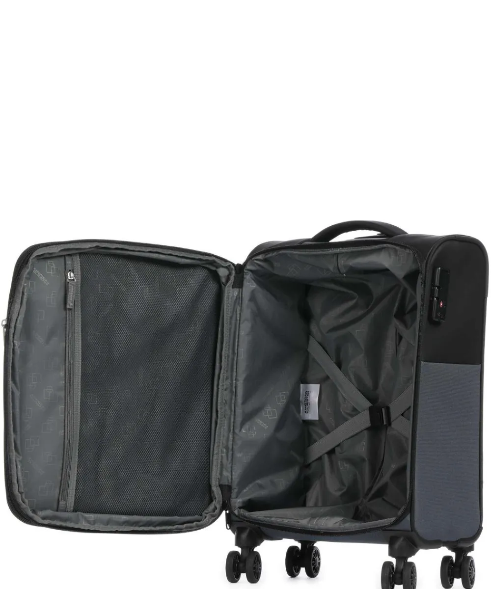 American Tourister Daring Dash Spinner (4 wheels) 55 cm grey/black