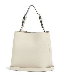 AIGNER Delia S Bucket bag grained cow leather cream