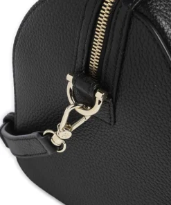 AIGNER Delia S Handbag grained cow leather black Outlet