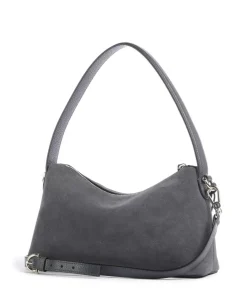 AIGNER Delia S Shoulder bag brushed leather dark grey Sale
