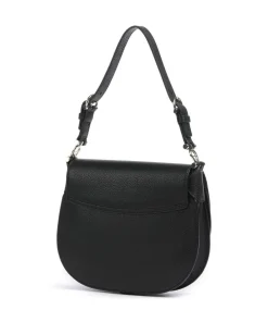 AIGNER Delia S Shoulder bag grained cow leather black Discount